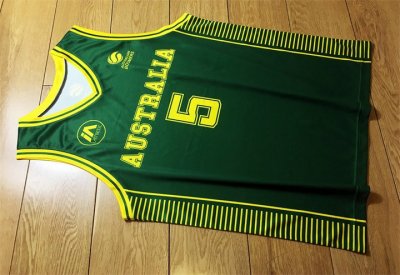 Australian Boomers Patty Mills 2024 Basketball Jersey Green